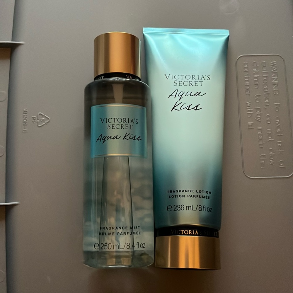 Victoria’s Secret aqua kiss lotion and mist